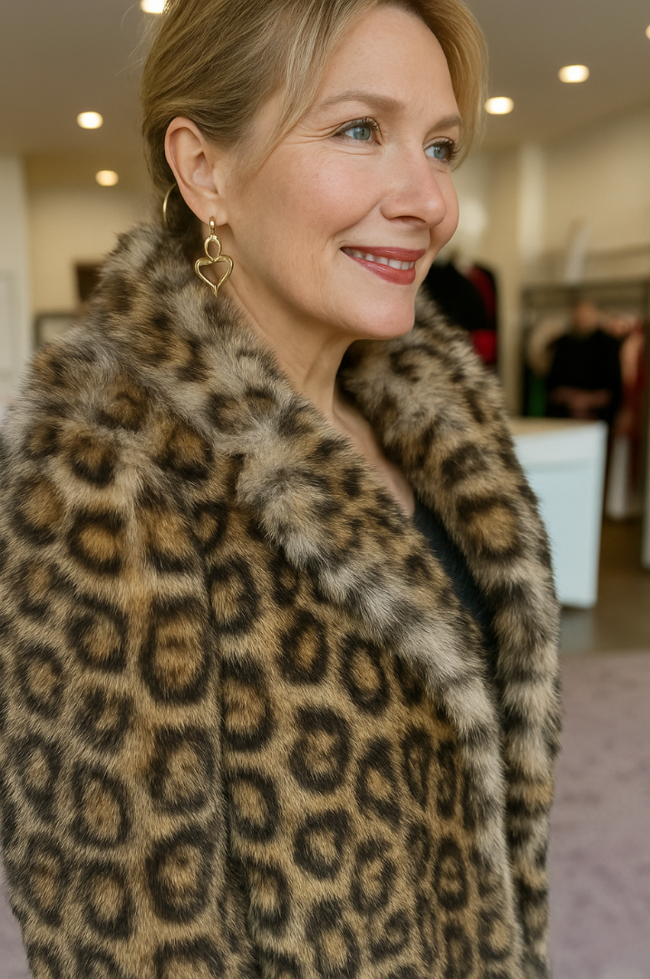 Lura™ Leopard Coat
