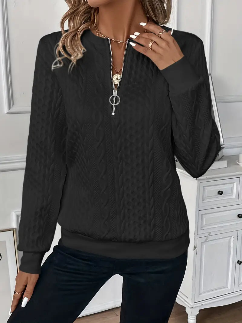 Jade - Jumper with Zip