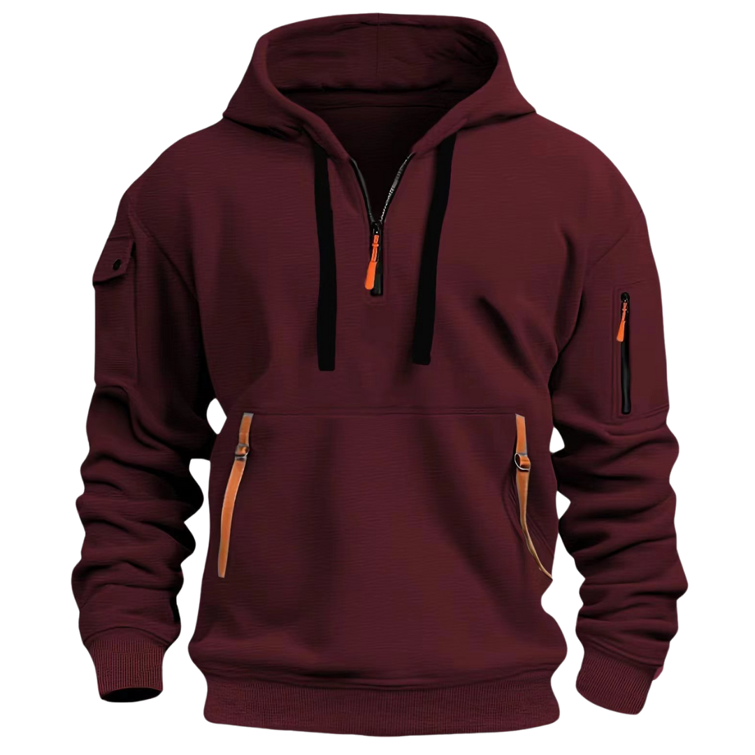 Ludo™ - Long Sleeve Multi Pocket Hoodie