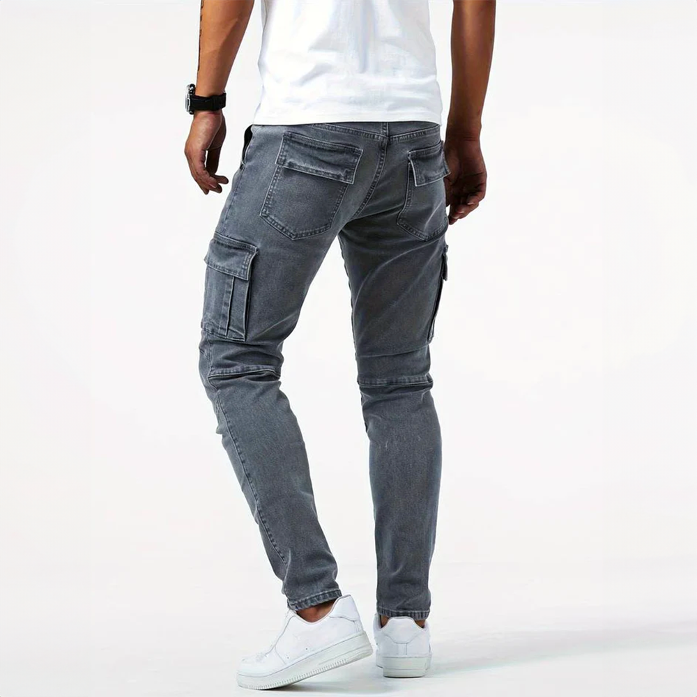 Jetro™ Denim Cargo Pants