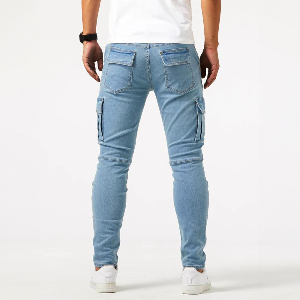 Jetro™ Denim Cargo Pants