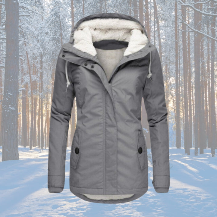 Ivoria™ | Fleece Lined Hooded Parka Jacket