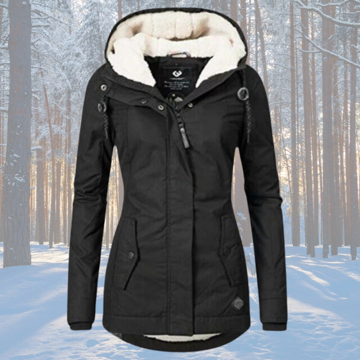 Ivoria™ | Fleece Lined Hooded Parka Jacket