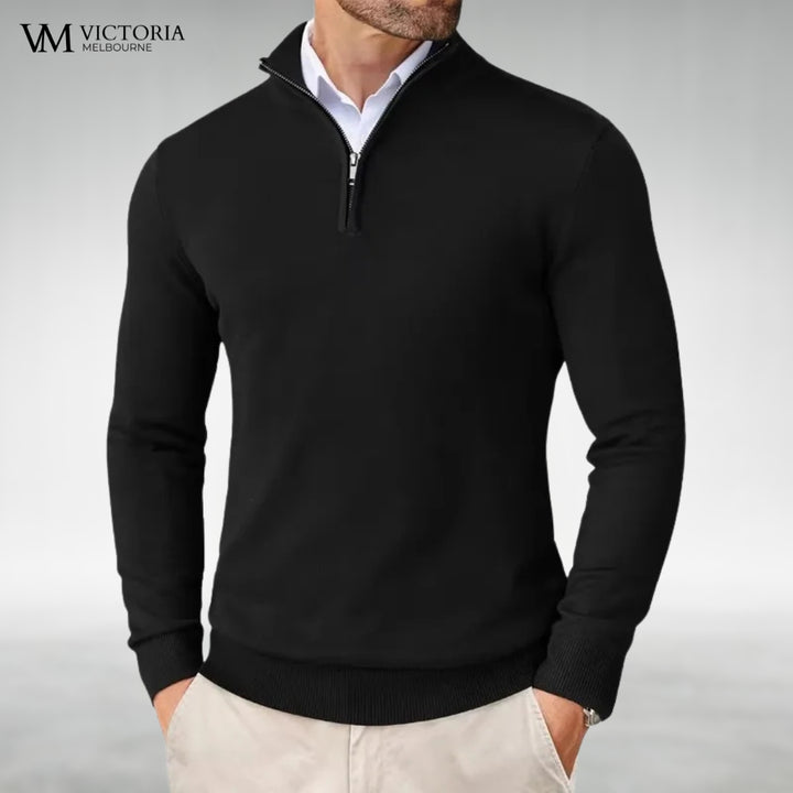 Jace™ | Men's Zip-Up Turtleneck Sweater