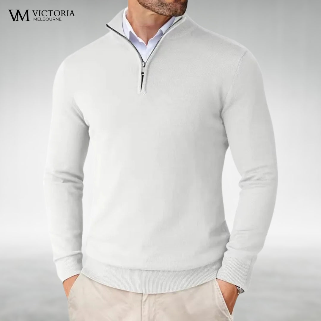 Jace™ | Men's Zip-Up Turtleneck Sweater