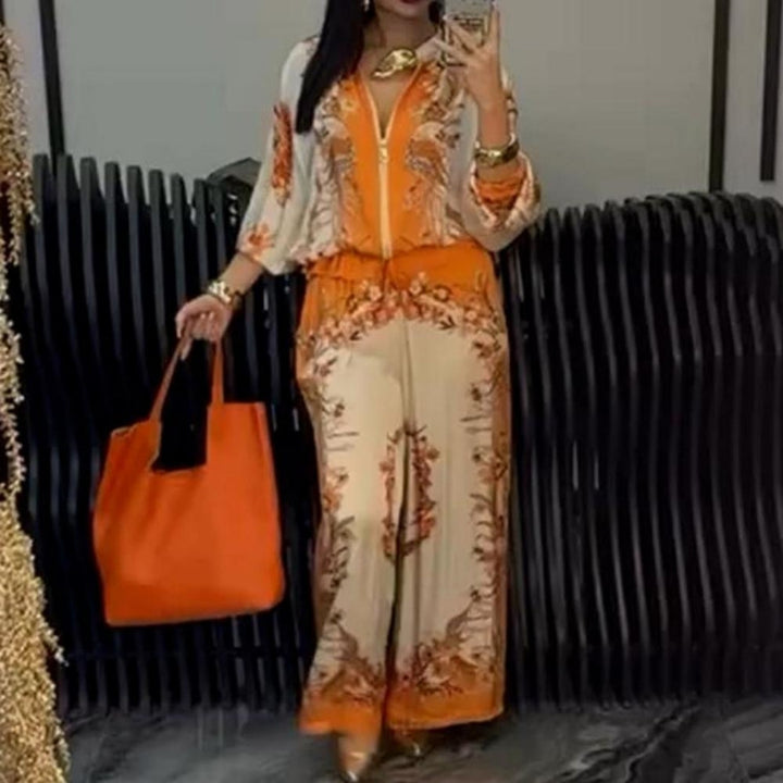 Lani - Elegant Two Piece Zippered Set