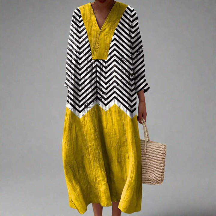 Geolyn™ | Elegant Geometric Dress