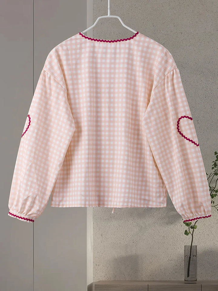 Vera - Heart Blouse