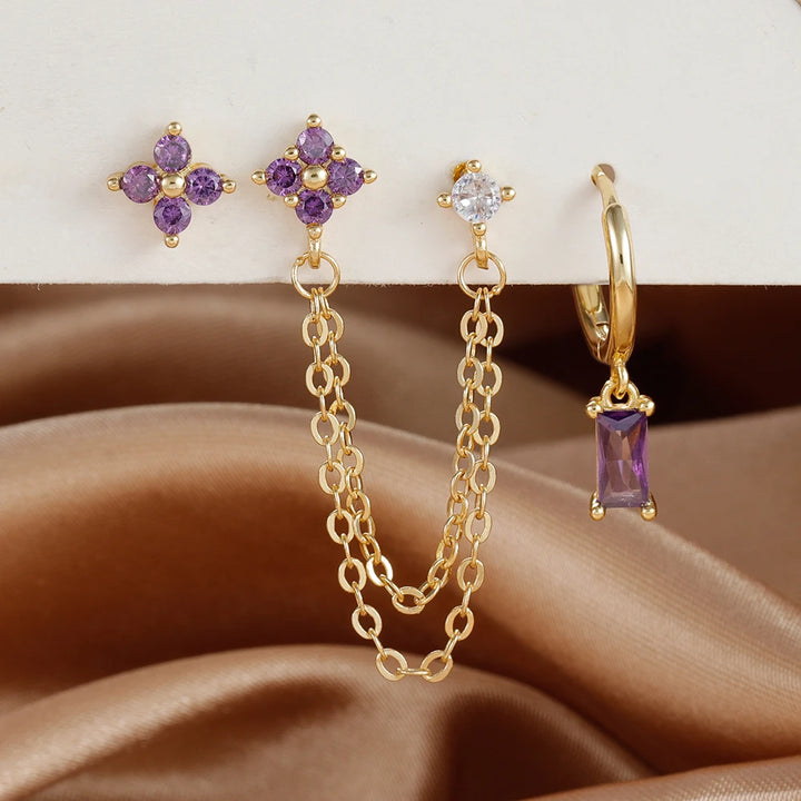 AURIELLE™ CONSTELLATION BIRTHSTONE EARRING SET