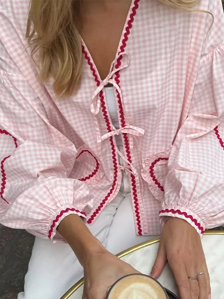 Vera - Heart Blouse