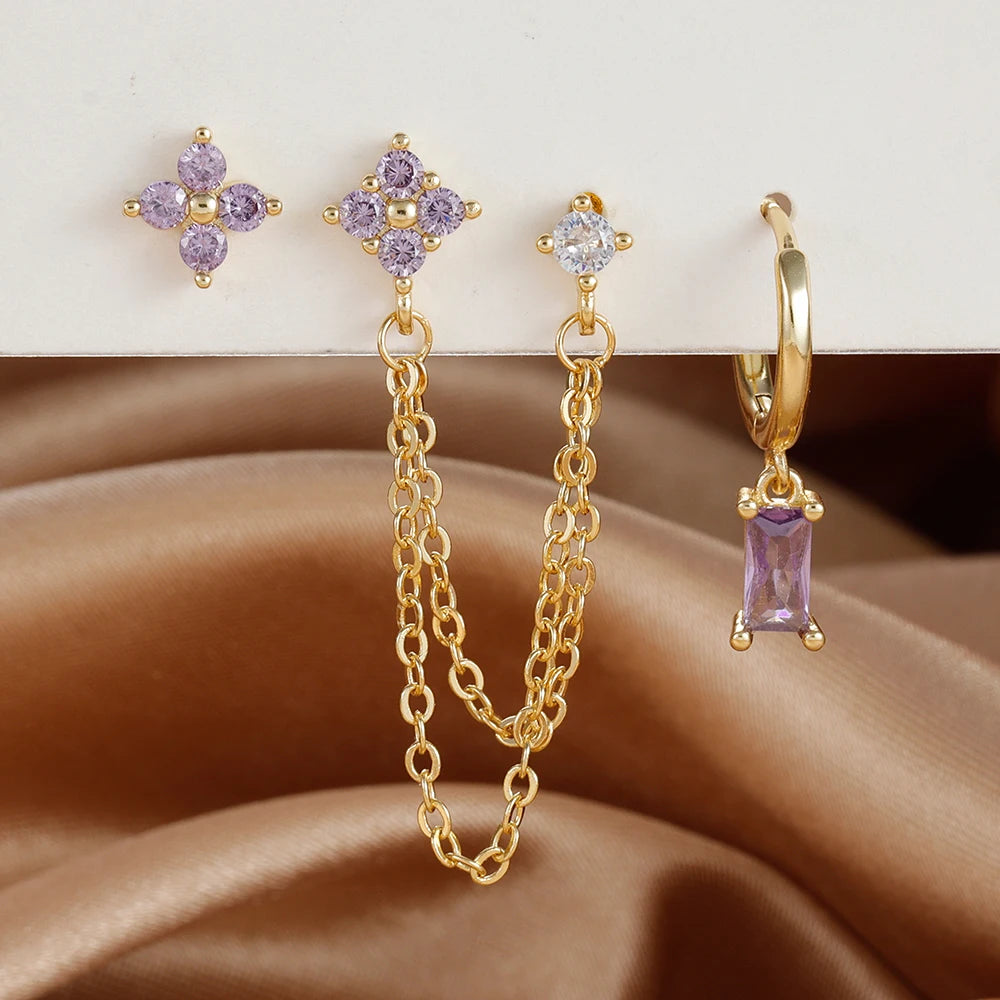 AURIELLE™ CONSTELLATION BIRTHSTONE EARRING SET
