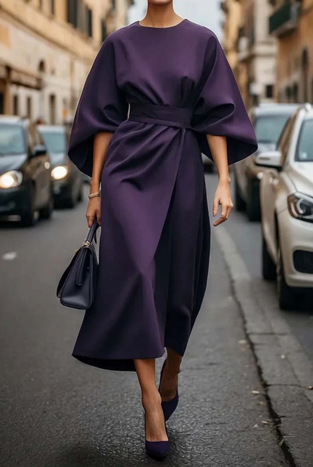 Samantha™ | LATERN SLEEVE DRESS