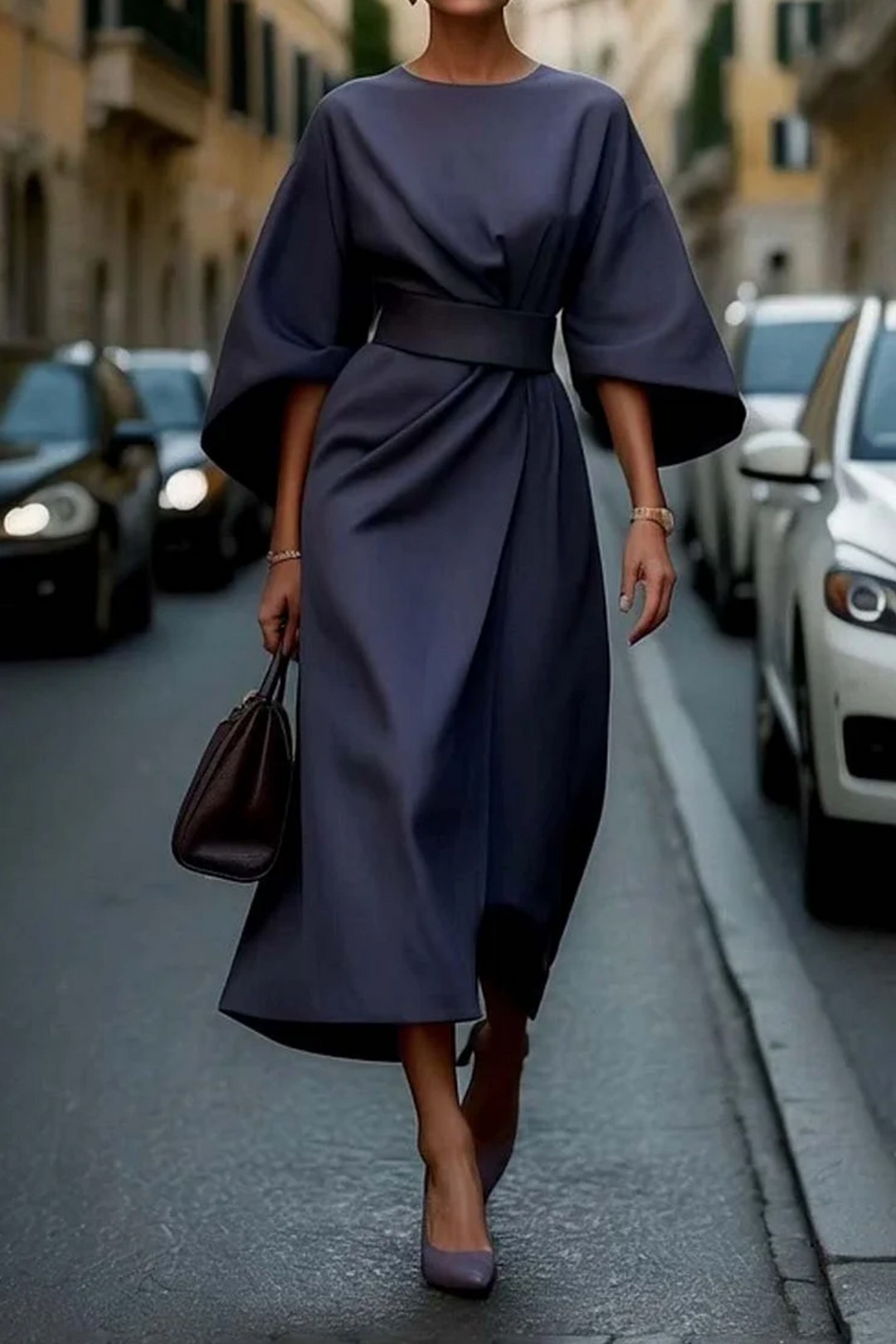 Samantha™ | LATERN SLEEVE DRESS