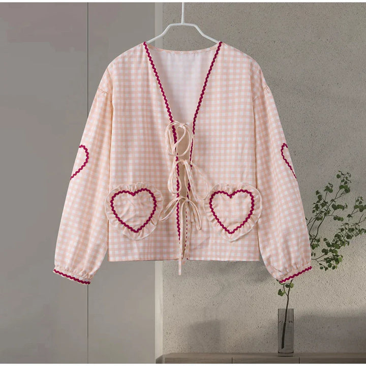 Vera - Heart Blouse