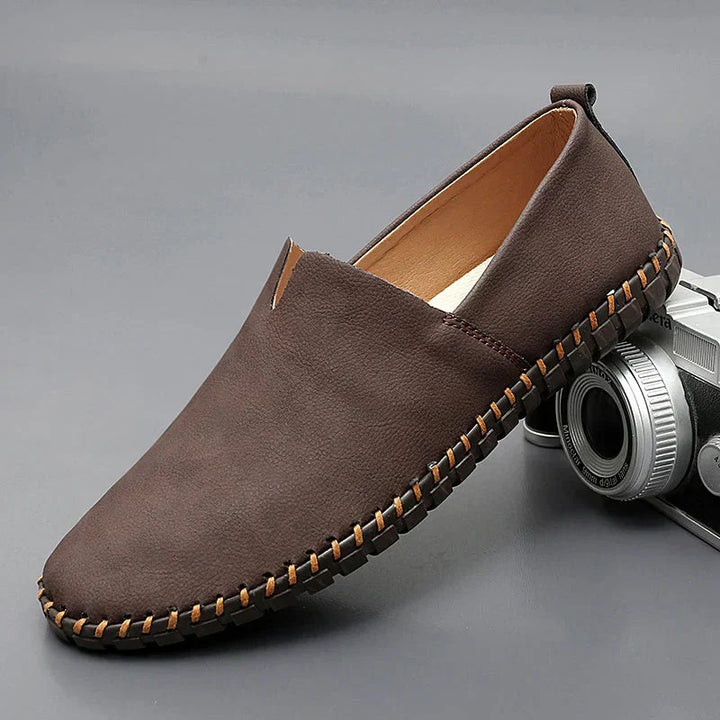 Morelo™ Leather Slip-Ons