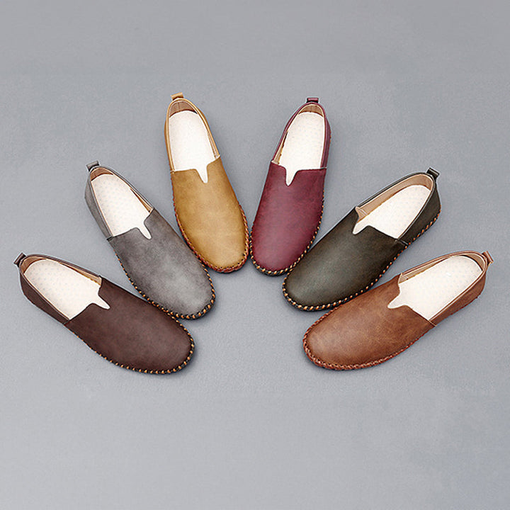 Morelo™ Leather Slip-Ons