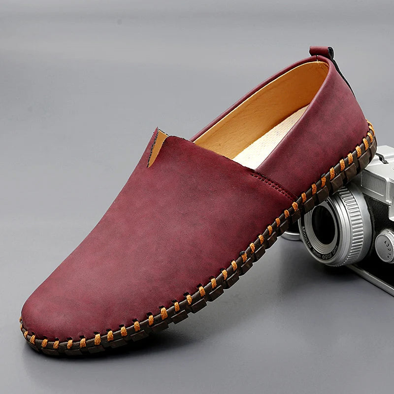 Morelo™ Leather Slip-Ons