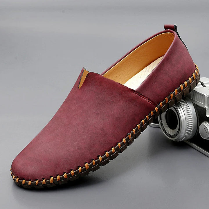Morelo™ Leather Slip-Ons