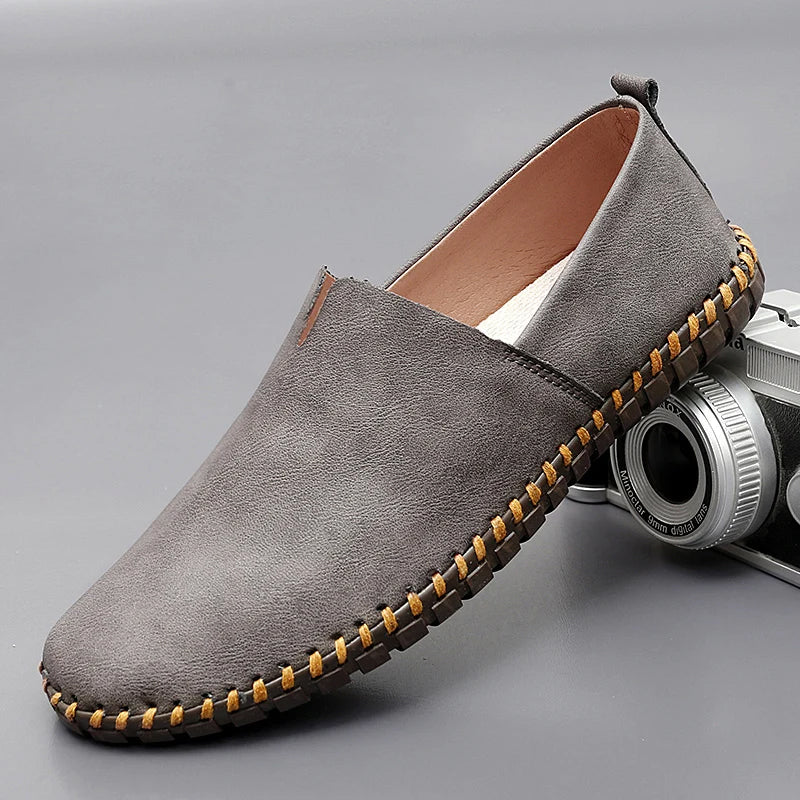 Morelo™ Leather Slip-Ons