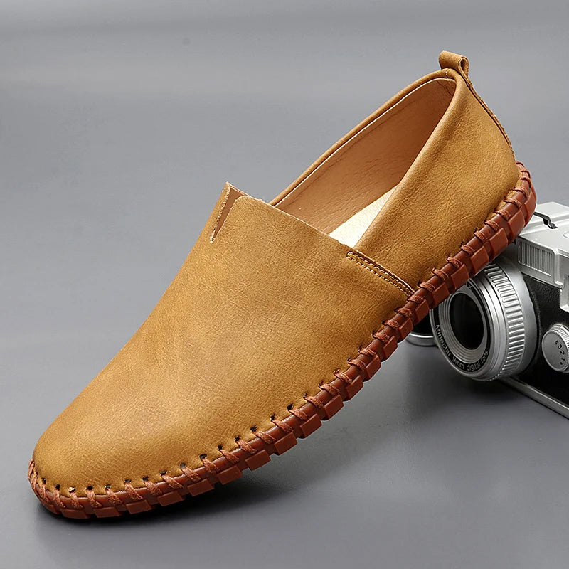 Morelo™ Leather Slip-Ons
