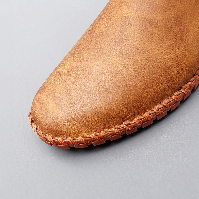 Morelo™ Leather Slip-Ons