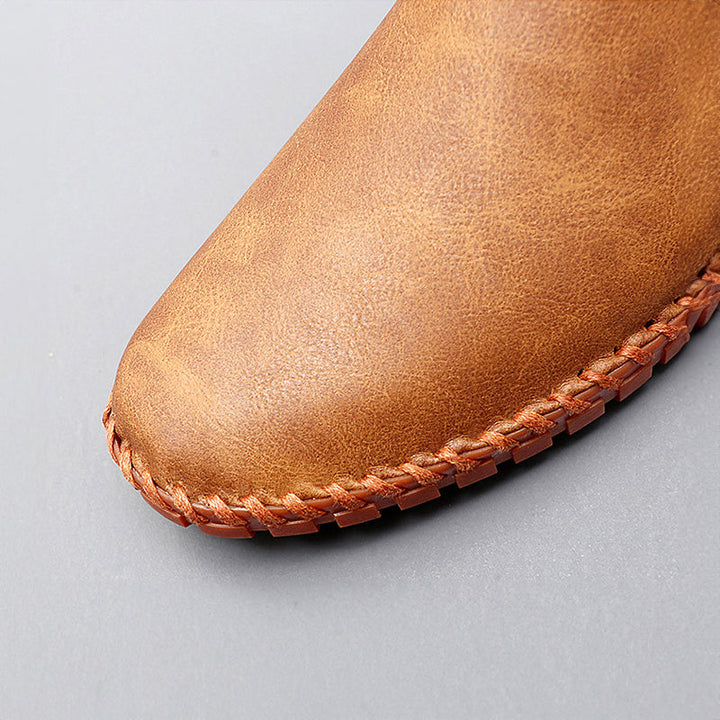 Morelo™ Leather Slip-Ons