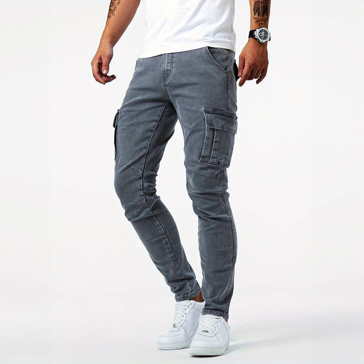 Jetro™ Denim Cargo Pants