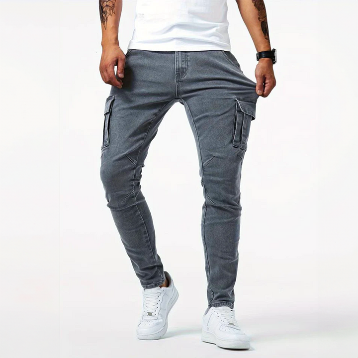 Jetro™ Denim Cargo Pants