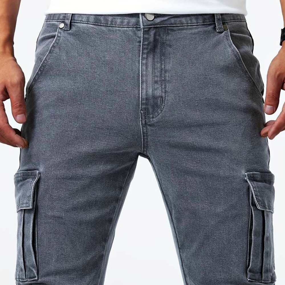 Jetro™ Denim Cargo Pants