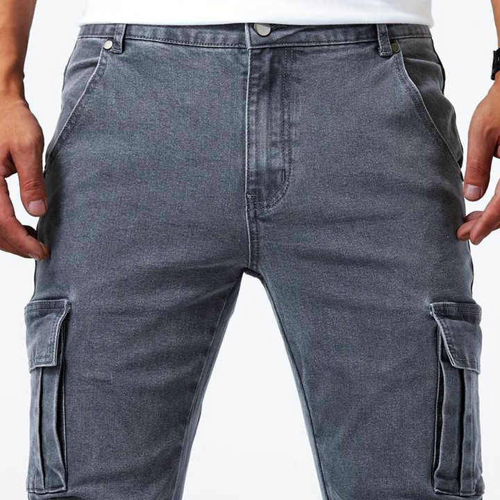 Jetro™ Denim Cargo Pants
