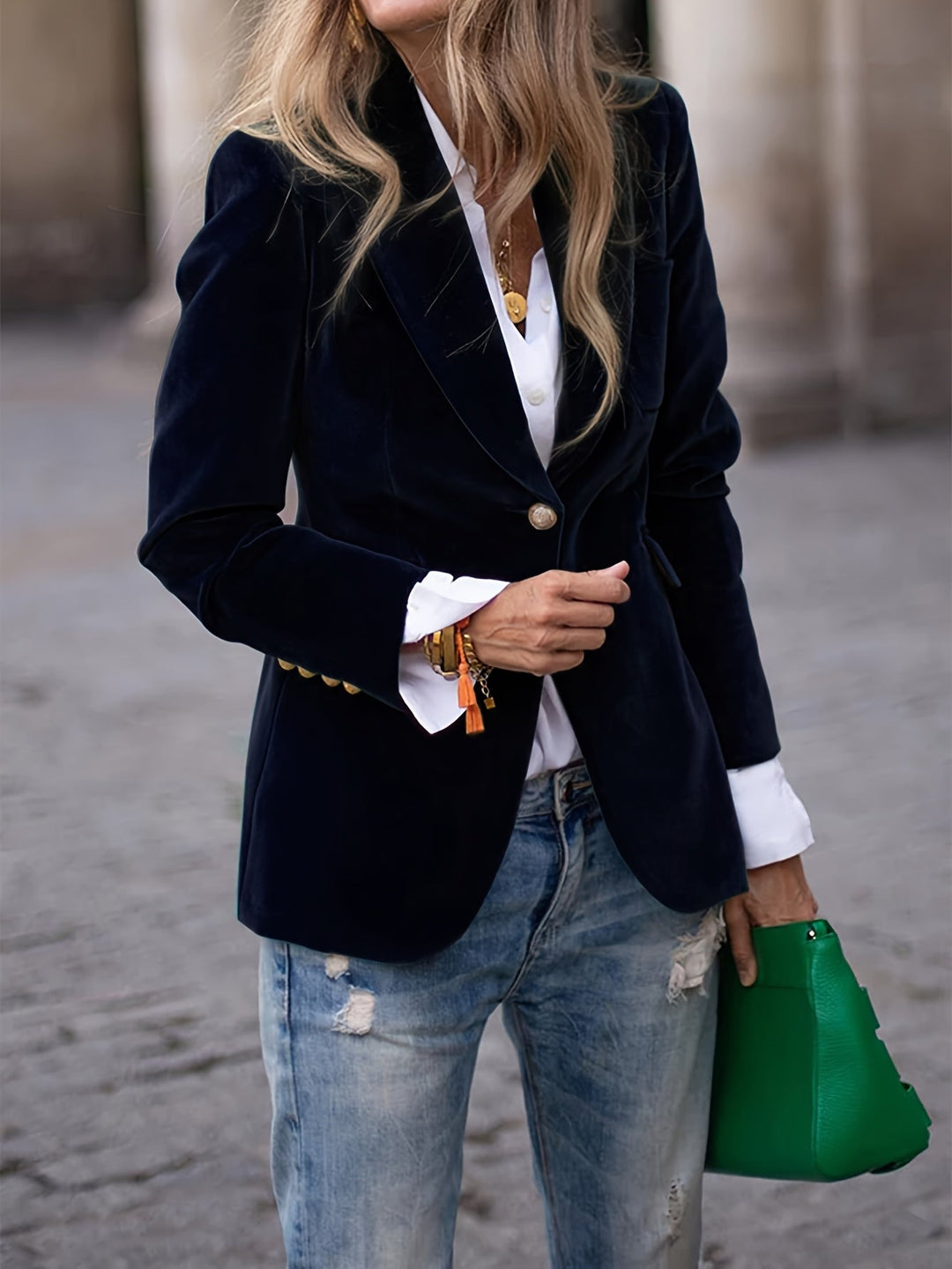 Divana™ Velvet Blazer