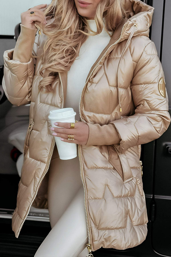 Fiona - Warm Hooded Casual Jacket
