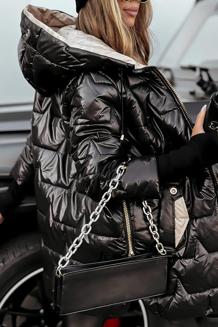 Fiona - Warm Hooded Casual Jacket