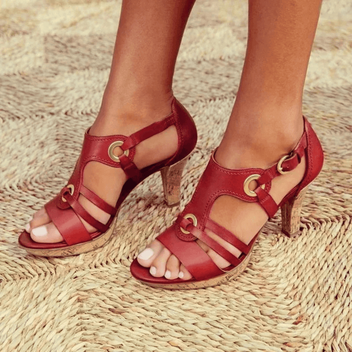 BELA -  Comfortable Heeled Sandals