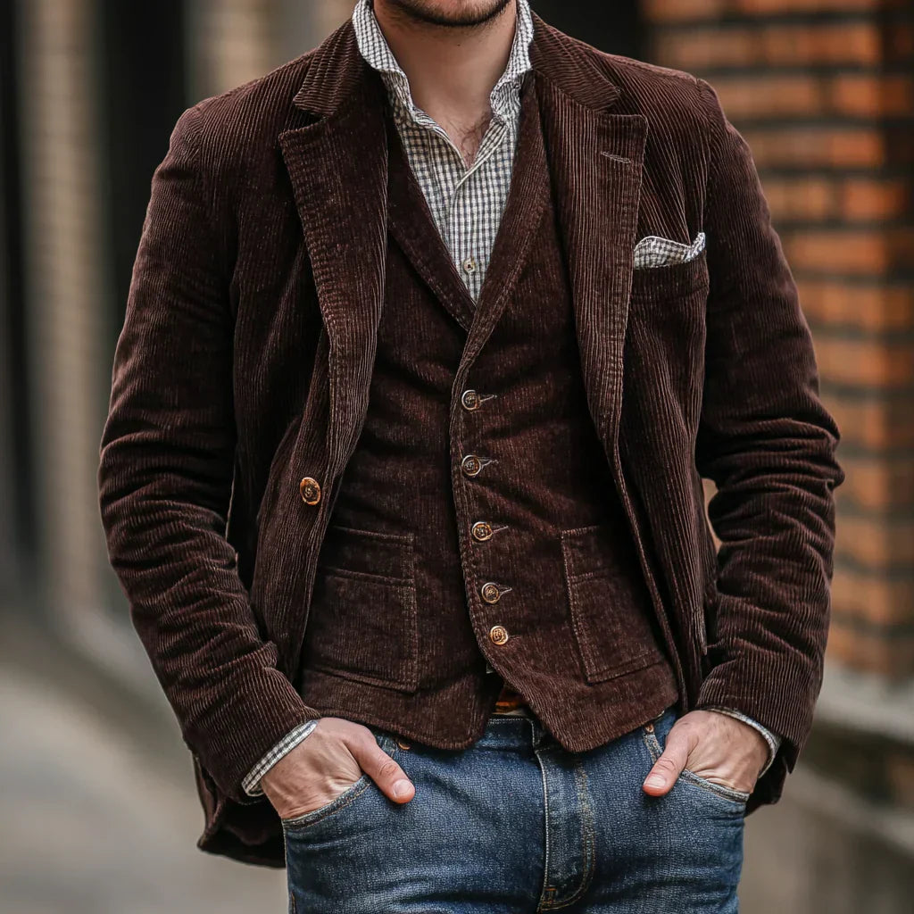 Paulo™ | JACKET + COORDINATED VEST